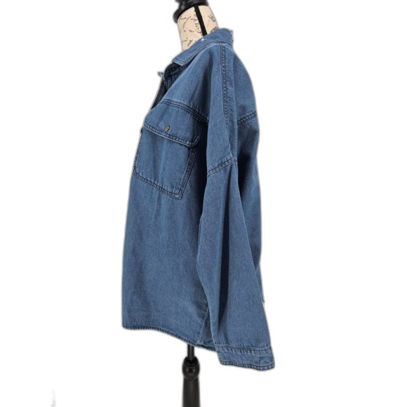 Elan Rock & Roll NWT Women's Distressed Denim Jacket Small - Picture 10 of 15